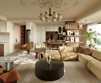 Modern A Living Room-ID:163669627
