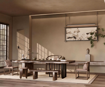 Wabi-sabi Style Tea House-ID:564012055