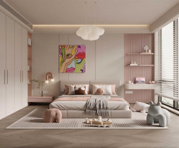 Modern Girl's Room Daughter's Room-ID:349956043