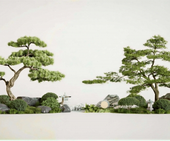 New Chinese Style Plant Landscaping-ID:272573952