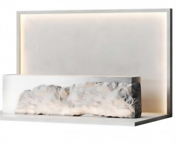 Wabi-sabi Style Reception Desk-ID:317899945