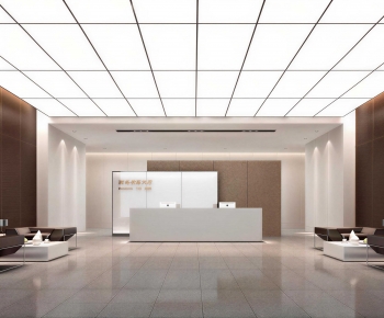 Modern Office Reception Desk-ID:373011113