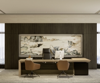 Modern Manager's Office-ID:729585897