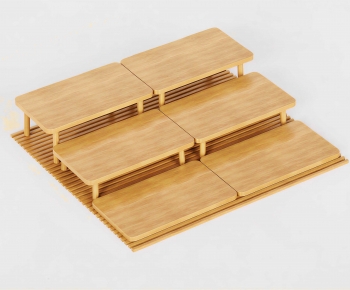 Modern Computer Desk And Chair-ID:624202976