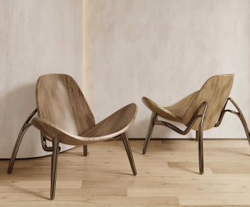 Wabi-sabi Style Lounge Chair-ID:310390023