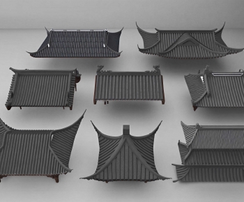 Chinese Style Building Component-ID:516551978