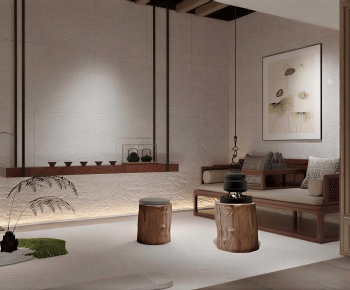 New Chinese Style Tea House-ID:499829056