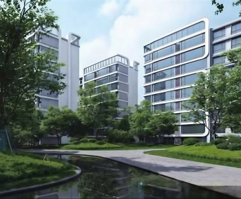 Modern Residential Building-ID:851387988