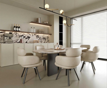 Modern Dining Room-ID:520205025