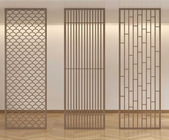 New Chinese Style Wooden Screen Partition-ID:155817995