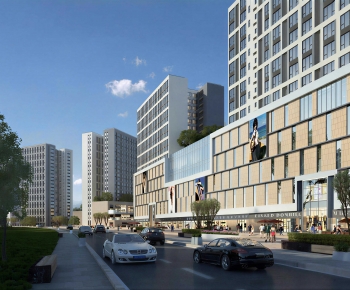 Modern Commercial Street-ID:516971114