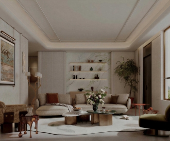 Modern A Living Room-ID:300860884