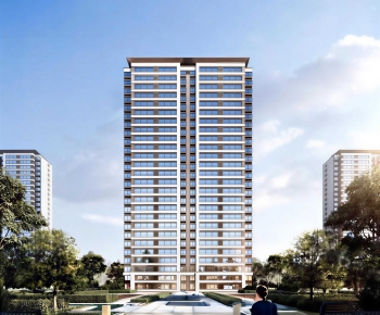 New Chinese Style Residential Building-ID:555105926