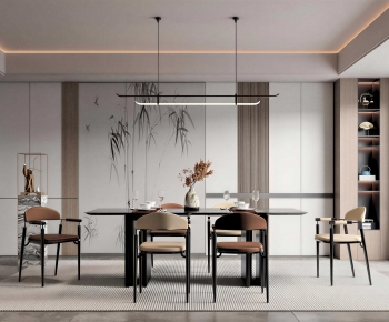 New Chinese Style Dining Room-ID:467894084