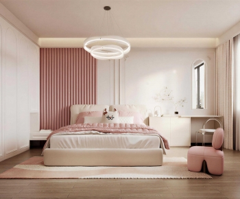 French Style Girl's Room Daughter's Room-ID:221319257