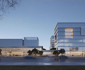 Modern Appearance Of Commercial Building-ID:263797046