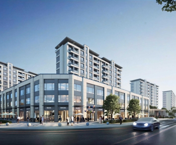 Modern Commercial Street-ID:217533116