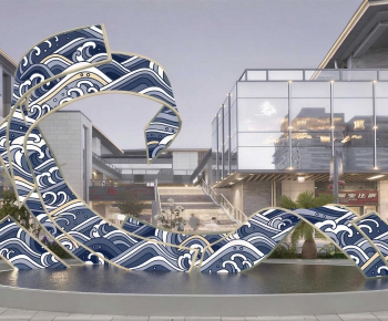 Modern Sculpture Sketch-ID:130786906