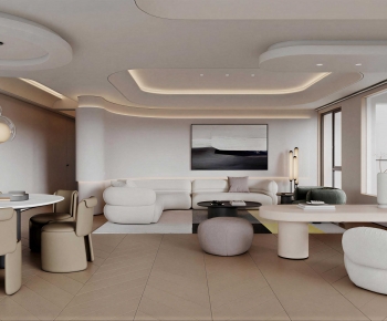 Modern A Living Room-ID:761857996