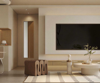 Modern A Living Room-ID:872850499