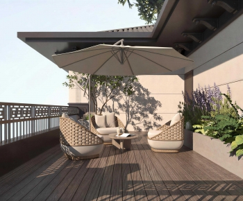 New Chinese Style Terrace-ID:737225068