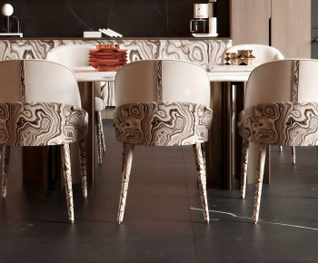 Modern Dining Table And Chairs-ID:248341085