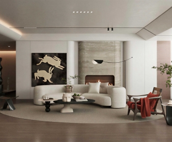 Modern A Living Room-ID:956013923
