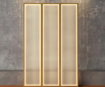 Modern Metal Screen Partition-ID:118170028