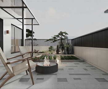 Modern Courtyard/landscape-ID:112237933