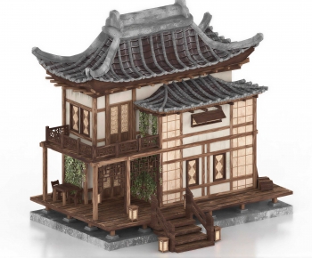 Chinese Style Ancient Architectural Buildings-ID:176048996
