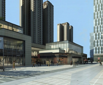 Modern Commercial Street-ID:699817902