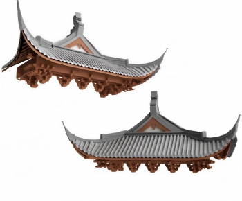 Chinese Style Building Component-ID:144534119