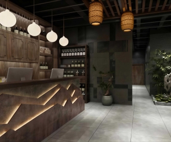 New Chinese Style Lobby Hall-ID:109771971