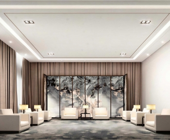 New Chinese Style Reception Room-ID:668711908