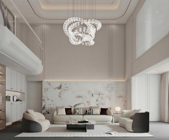 Modern A Living Room-ID:494247917