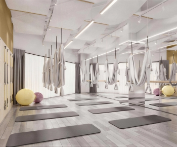 Modern Yoga Room-ID:593467954