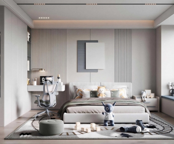 Modern Boy's Room And Son's Room-ID:319576981