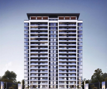 Modern Residential Building-ID:369028099