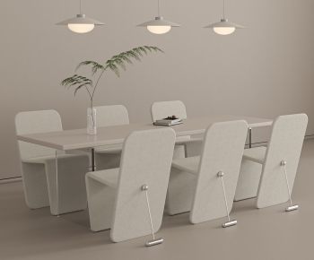 Modern Dining Table And Chairs-ID:601522923