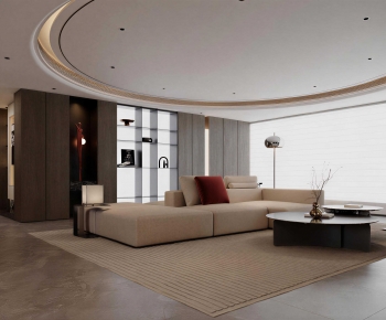 Modern A Living Room-ID:615036963