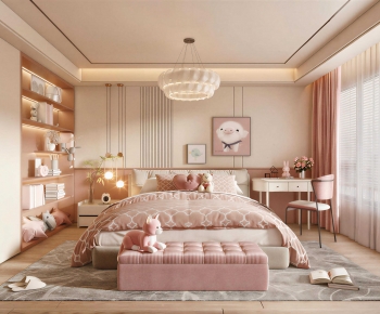 Modern Girl's Room Daughter's Room-ID:646152027