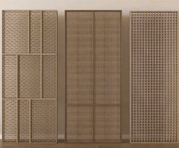New Chinese Style Wooden Screen Partition-ID:950855977