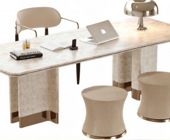 Modern Office Desk And Chair-ID:552263022