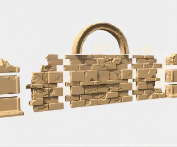 Modern Building Component-ID:872206938