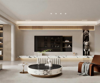 Modern A Living Room-ID:152062899