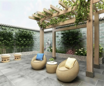 New Chinese Style Terrace-ID:937975889