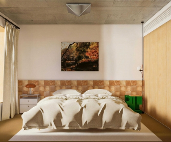 Wabi-sabi Style Bedroom-ID:366467001