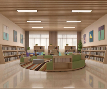 Modern Children's Reading Room-ID:816538101