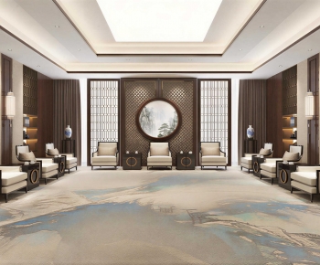New Chinese Style Reception Room-ID:252835042