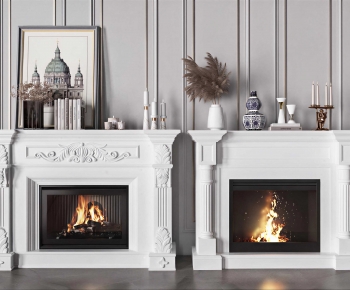 New Classical Style Fireplace-ID:110789068